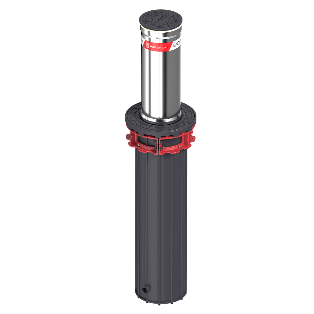 БЛОКПОСТ Т600 из нержавеющей стали Гидравлический телескопический боллард