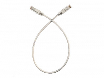 Netko Патч-корд UTP4 cat.6, 0.5м, литой коннектор, серый CKC