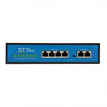 Space Technology ST-S140POE (2М/100W/А) PRO резервируемый версия 2 Коммутатор Space Technology ST-S140POE (2М/100W/А) PRO резервируемый версия 2 Коммутатор