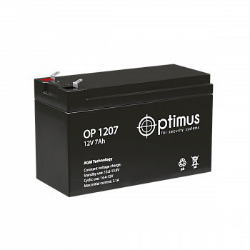 Optimus OP 1207 Аккумуляторная батарея Optimus OP 1207 Аккумуляторная батарея