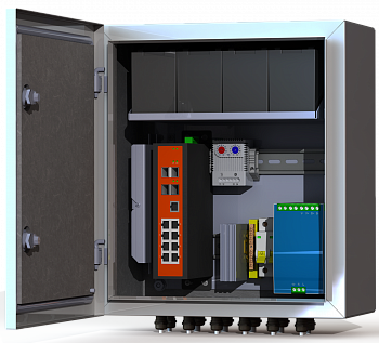 MASTERMANN 8 УТП 8КУ АКБ 7А Коммутационный термошкаф MASTERMANN 8 УТП 8КУ АКБ 7А Коммутационный термошкаф