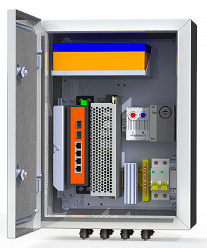 MASTERMANN 6 УТП 4К AКБ 2А Коммутационный термошкаф MASTERMANN 6 УТП 4К AКБ 2А Коммутационный термошкаф
