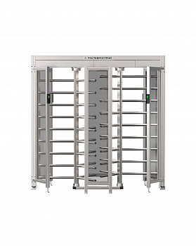 Ростов-Дон ПР2С/3М2 НЕРЖ Полноростовой роторный турникет