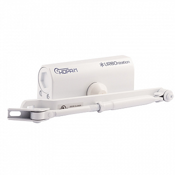 Нора-М 530 F URBOnization Дверной доводчик  (белый)