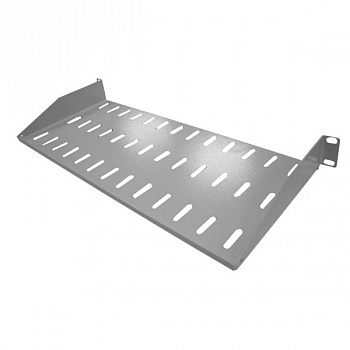 Netko Полка консольная 1U, глубина 200, без крепежа, серая