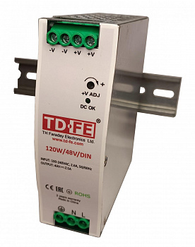 FARADAY 120W/48V/DIN Блок питания FARADAY 120W/48V/DIN Блок питания