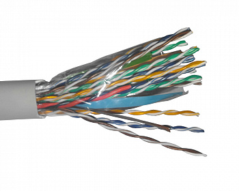 Netko Кабель UTP16 cat.5e, 305м, 0,52 мм, серый "Ф" EOL