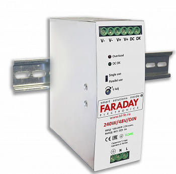 FARADAY 240W/48V/DIN 240W/24V/DIN FARADAY 240W/48V/DIN 240W/24V/DIN