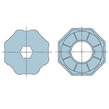 NICE 515.01020 Адаптер для октогонального вала NICE 515.01020 Адаптер для октогонального вала