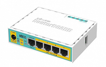 MikroTik hEX PoE lite Маршрутизатор Wi-Fi (роутер) MikroTik hEX PoE lite Маршрутизатор Wi-Fi (роутер)