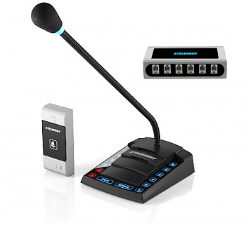 6-канальное переговорное устройство клиент-кассир STELBERRY S-660  6-канальное переговорное устройство клиент-кассир STELBERRY S-660