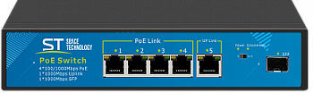 Space Technology ST-S42POE (4G/1G/1S/65W/А) PRO (версия 4) Коммутатор Space Technology ST-S42POE (4G/1G/1S/65W/А) PRO (версия 4) Коммутатор