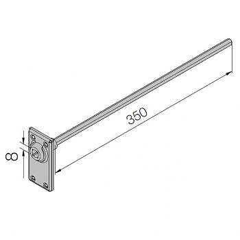 NICE 578.18048 Шарнир скрытый NICE 578.18048 Шарнир скрытый