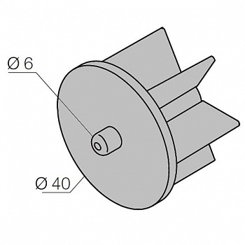 NICE 575.12050 Капсула со штифтом NICE 575.12050 Капсула со штифтом