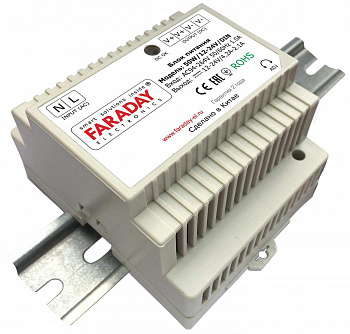 FARADAY 50W/12-24V/DIN Блок питания FARADAY 50W/12-24V/DIN Блок питания