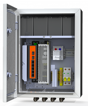 MASTERMANN 6 УТП 4КУ AКБ 7А Коммутационный термошкаф MASTERMANN 6 УТП 4КУ AКБ 7А Коммутационный термошкаф