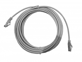 Netko Патч-корд UTP4 cat.5e, 7.0м, литой коннектор, серый, LSZH, Expert CKC