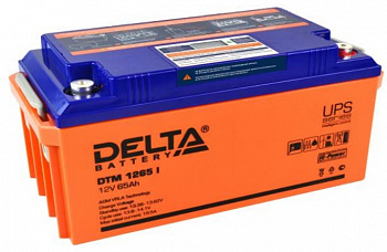 Delta DTM 1265 I Аккумулятор Delta DTM 1265 I Аккумулятор