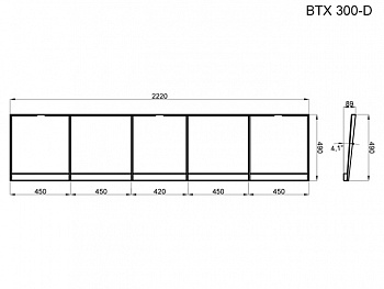 CAME PSGRC-BTXD Комплект для организации навеса