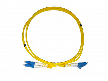 Netko Патч-корд оптический соединительный LC-LC/UPC SM Duplex 3.0мм 9/125