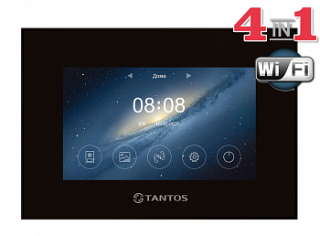 Tantos Marilyn HD Wi-Fi IPS (XL) black Монитор видеодомофона Tantos Marilyn HD Wi-Fi IPS (XL) black Монитор видеодомофона