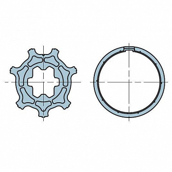 NICE 503.24115 Адаптер для круглого вала NICE 503.24115 Адаптер для круглого вала
