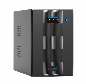 ELTENA Smart Station LX1500 (ЖК-дисплей, 900Вт, 2x9Ач,3 евророзетки,USB)
