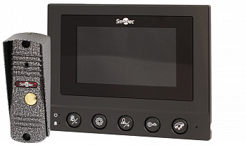Smartec ST-MS604S-BK Комплект видеодомофона 4" Smartec ST-MS604S-BK Комплект видеодомофона 4"