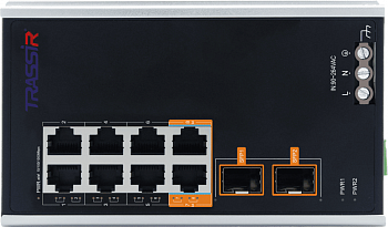 TRASSIR TR-NS15102S-130-8POE Коммутатор TRASSIR TR-NS15102S-130-8POE Коммутатор