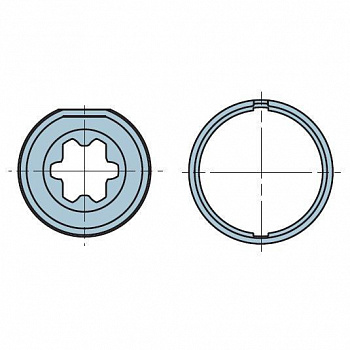 NICE 503.24615 Адаптер для круглого вала NICE 503.24615 Адаптер для круглого вала