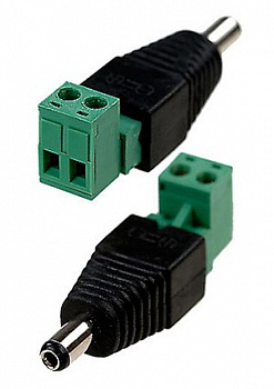 Разъем питания штекер 2.1 х 5.5 с клеммной колодкой двухсекционный BC05 Разъем питания штекер 2.1 х 5.5 с клеммной колодкой двухсекционный BC05