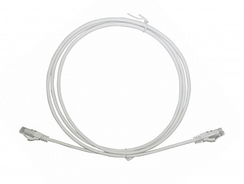 Netko Патч-корд UTP4 cat.6, 2.0м, литой коннектор, серый, LSZH, Expert CKC