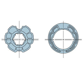 NICE 515.27300 Адаптер для круглого вала NICE 515.27300 Адаптер для круглого вала