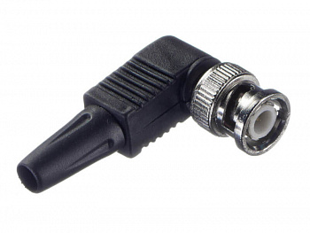 Netko Коннектор BNC-7101B угловой, пластик, медь Optima Netko Коннектор BNC-7101B угловой, пластик, медь Optima