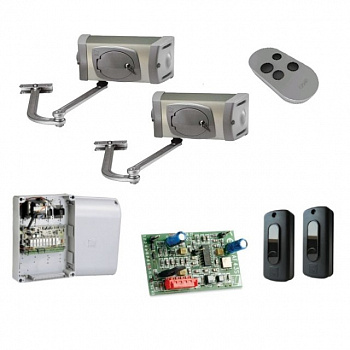 Установка автоматики распашных ворот CAME FERNI COMBO CLASSICO Установка автоматики распашных ворот CAME FERNI COMBO CLASSICO