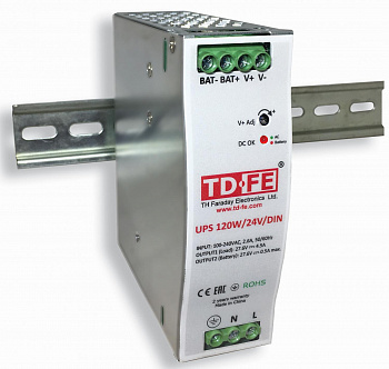 FARADAY UPS 120W/24V/DIN Блок бесперебойного питания FARADAY UPS 120W/24V/DIN Блок бесперебойного питания
