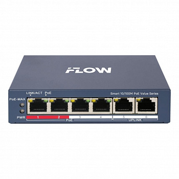iFlow F-SW-EM206POE-VM/L Коммутатор управляемый iFlow F-SW-EM206POE-VM/L Коммутатор управляемый
