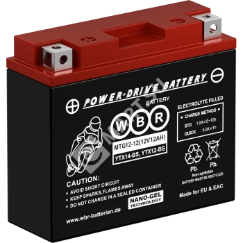 WBR MTG12-12 Аккумулятор