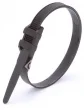 Хомут нейлоновый с двойным замком 260х9,0 черный (100 шт)