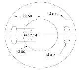 Beward BD4640RC видеокамера IP