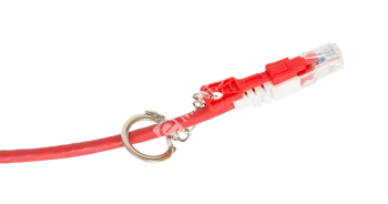 NIKOMAX NMC-PC4UD55B-030-CS-RD Коммутационный шнур с замком U/UTP 4 пары