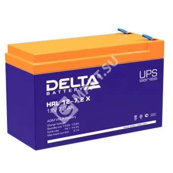 Delta HRL 12-7.2 X Аккумуляторная батарея