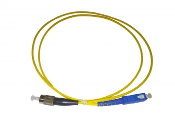 Netko Патч-корд оптический переходной SC-FC/UPC SM Simplex 3.0мм 9/125, 1м, LSZH