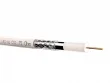 Netko Кабель коаксиальный RG-6U, 75 Ом (CCA, оплетка 32 нити AL), белый (100м) Optima