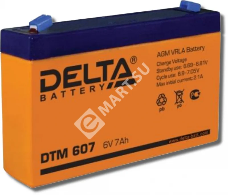 Аккумулятор Delta DTM 607