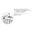 PERCo-RF01 0-03 Накладка верхняя