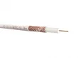 Netko Кабель коаксиальный RG213, 50 Ом (CU, оплетка 144 нити CU), белый (100м) Optima