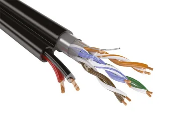 Кабель комб. UTP 5E 4x2x0.5 + 2x0.75, 200 м 05-010