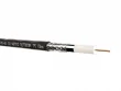 Netko Кабель коаксиальный RG-6U, 75 Ом (CU, оплетка 32 нити AL), наружный, черный (100м) Optima