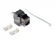 Netko Модуль Keystone экранированный, RJ45, cat.6, 90°, 110/Krone тип